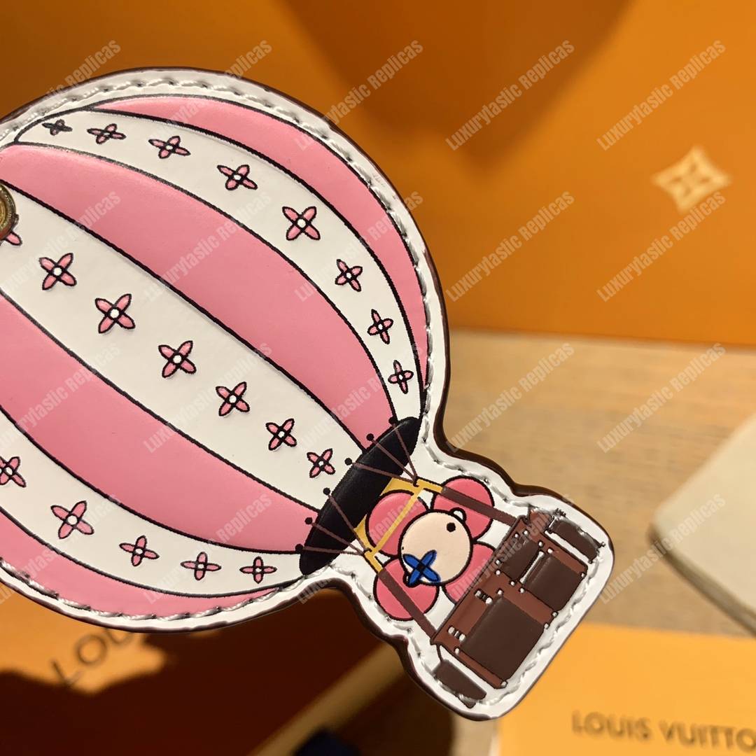 LV Vivienne Xmas Bag Charm And Key Holder Hot Air Balloon