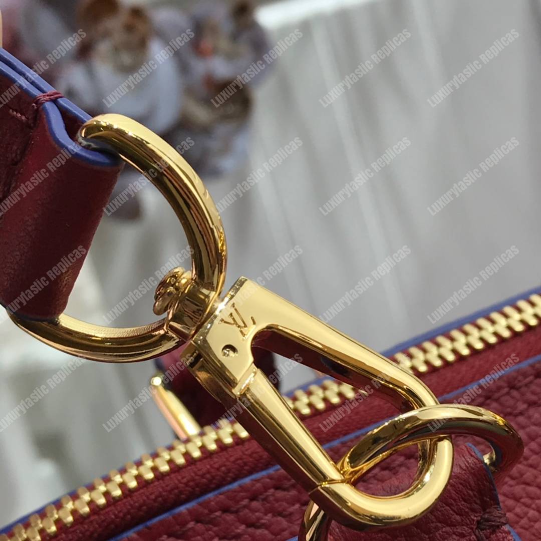 LV Neo Alma PM Monogram Empreinte Cherry Berry