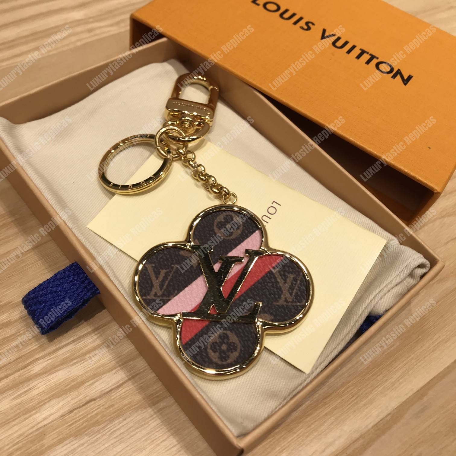 LV Into The Flower Bag Charm and Key Holder