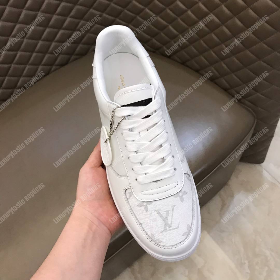 LV Rivoli Sneakers Monogram White