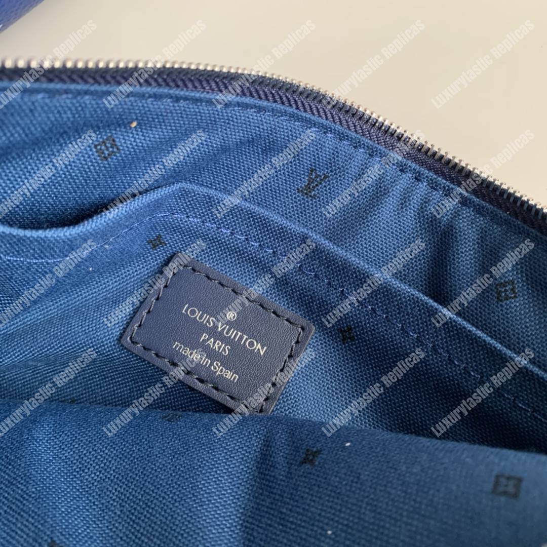 LV Escale Neverfull MM Bleu