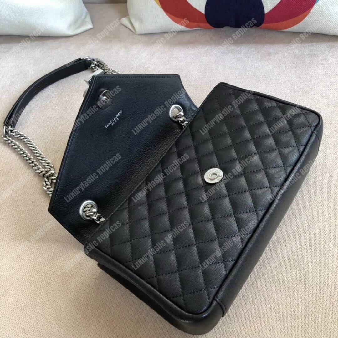 Saint Laurent Classic Medium Soft Envelope Black