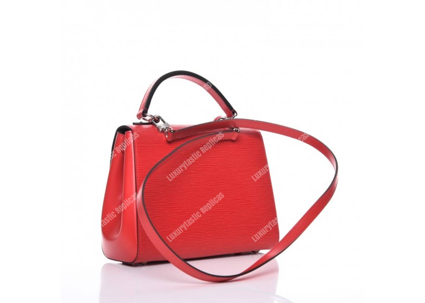 LV Alma PM Bag Epi Leather Rose Ballerine