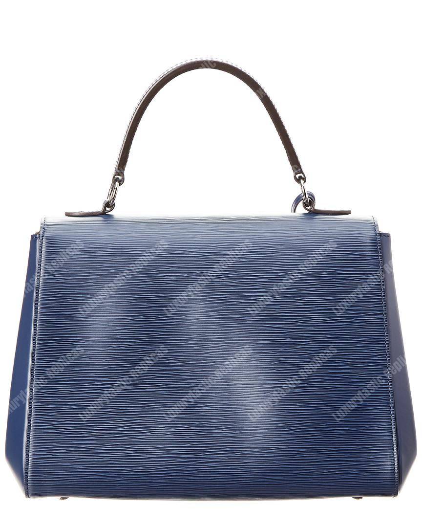 LV Cluny MM Epi Leather Indigo