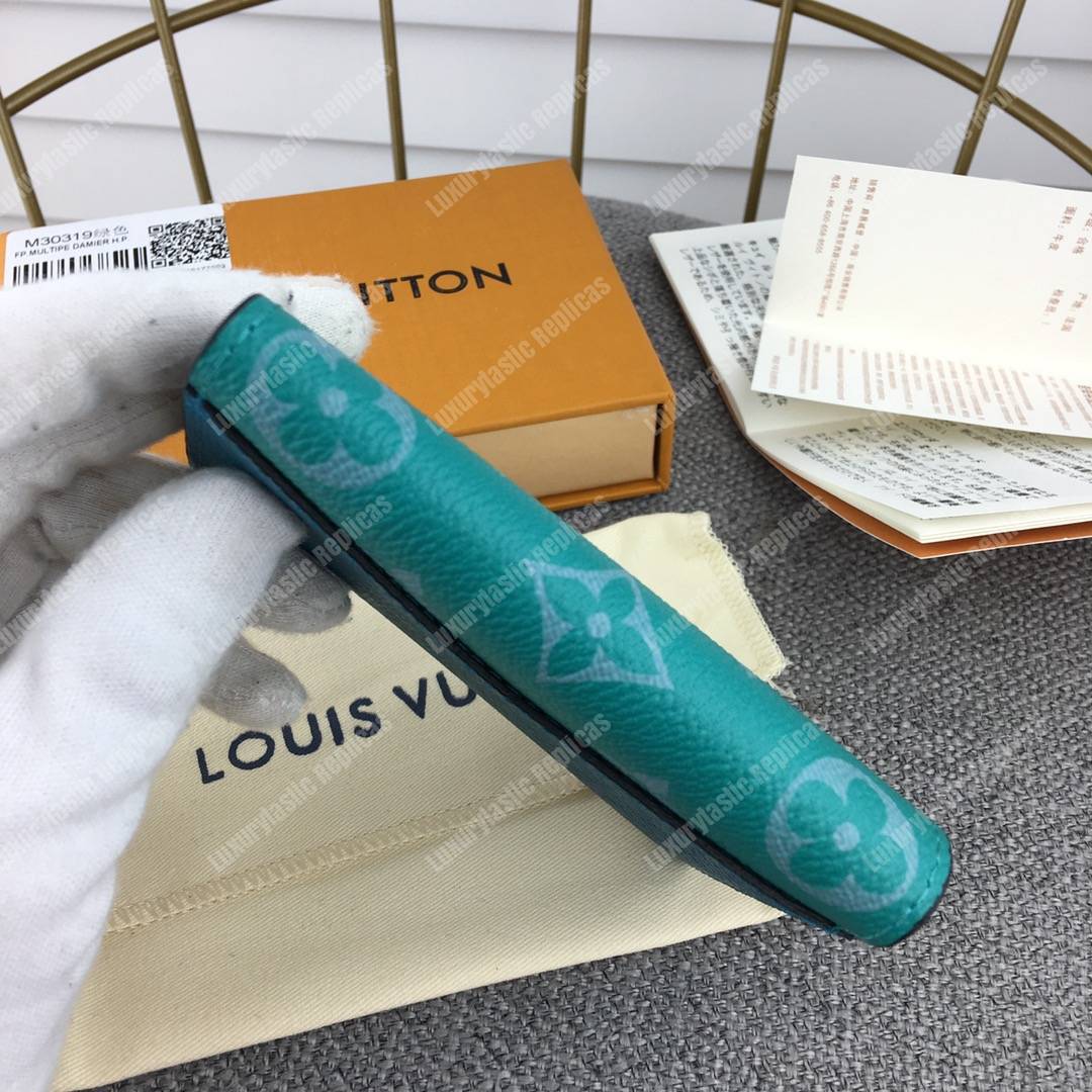 LV Pocket Organiser Taiga Monogram Vert