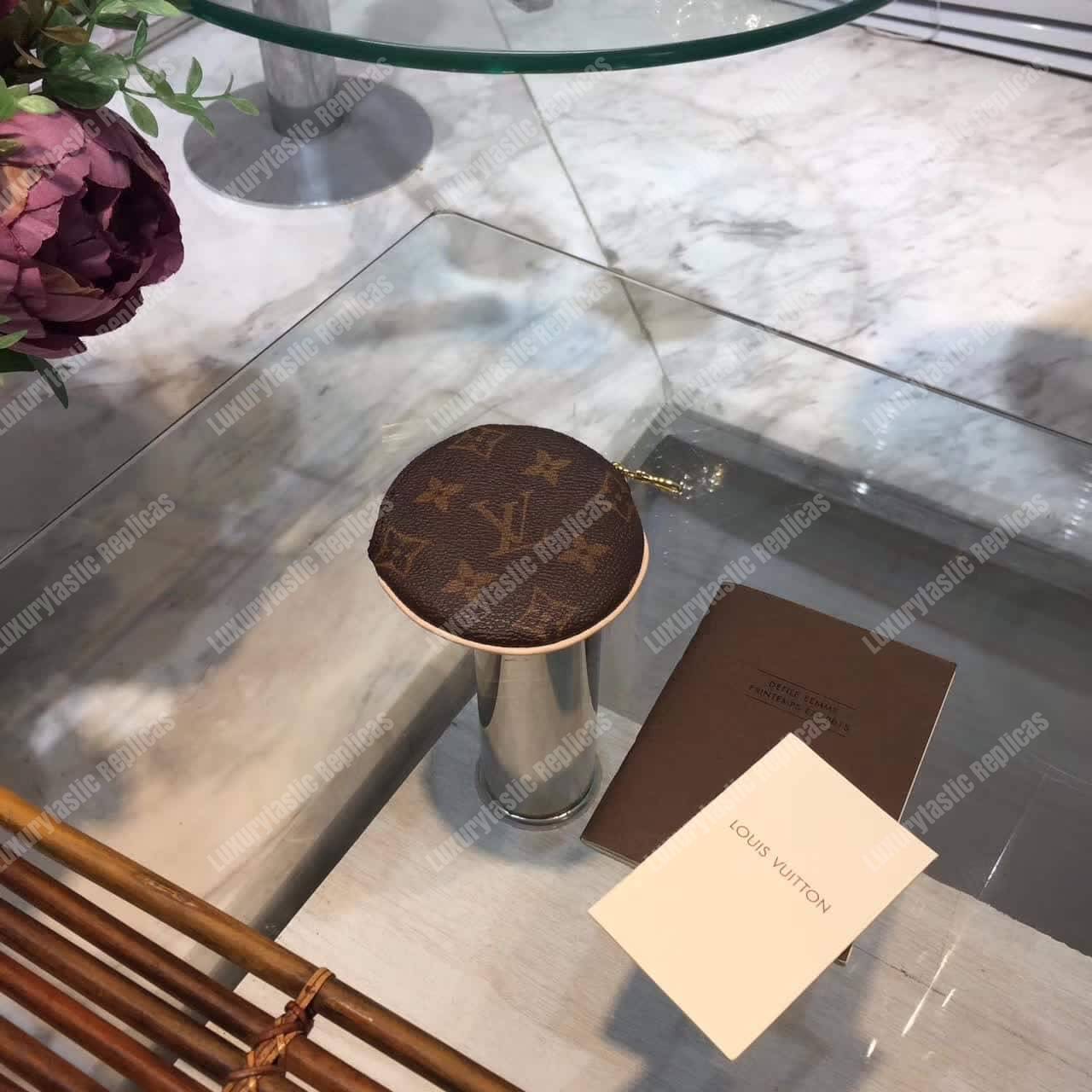 LV Round Coin Purse Monogram