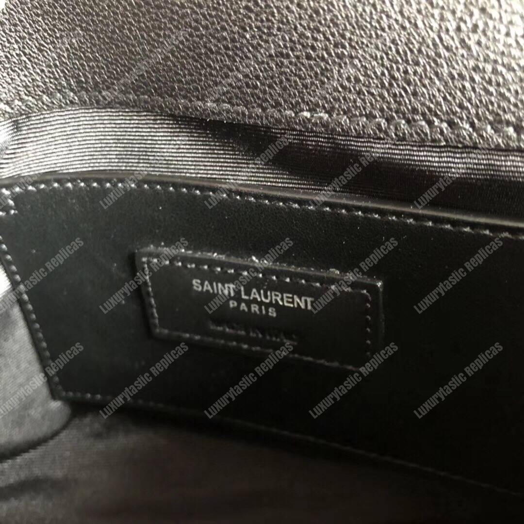 Saint Laurent Medium College Bag In Black