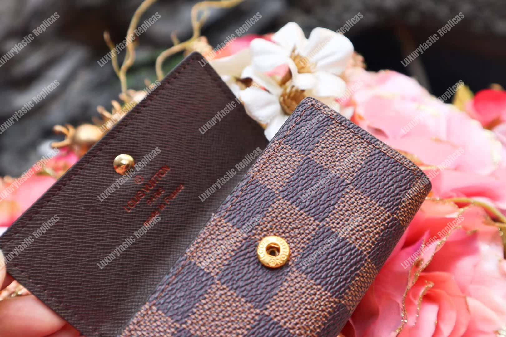 LV 6 Key Holder Damier Ebene
