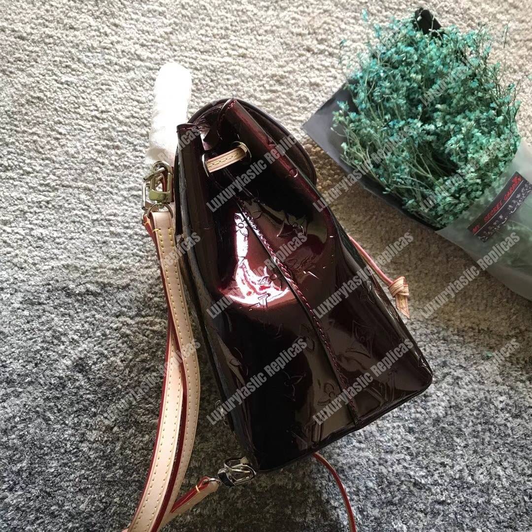 LV Hot Springs Backpack Monogram Vernis Leather