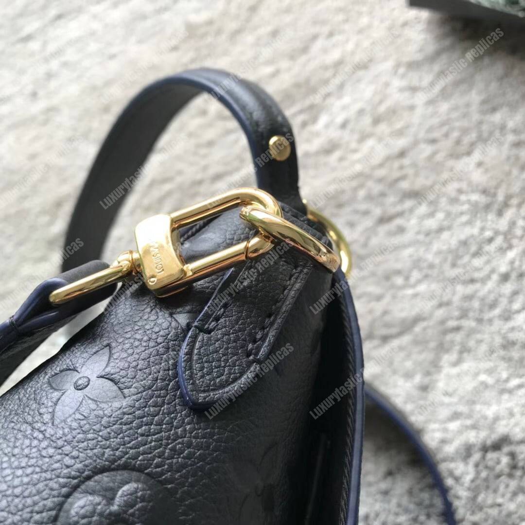 LV Blanche MM Monogram Empreinte Leather Noir
