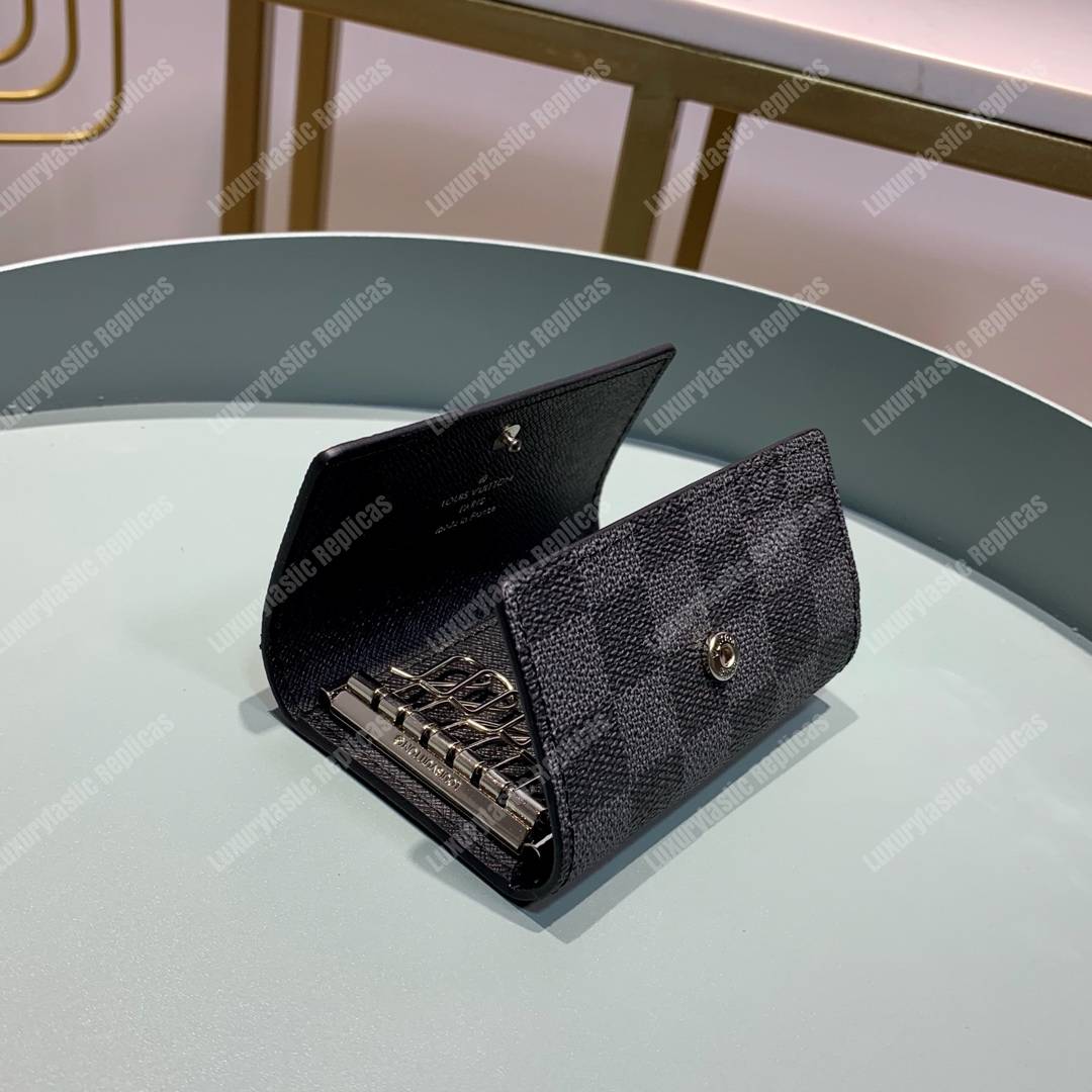 LV 6 Key Holder Damier Graphite Canvas