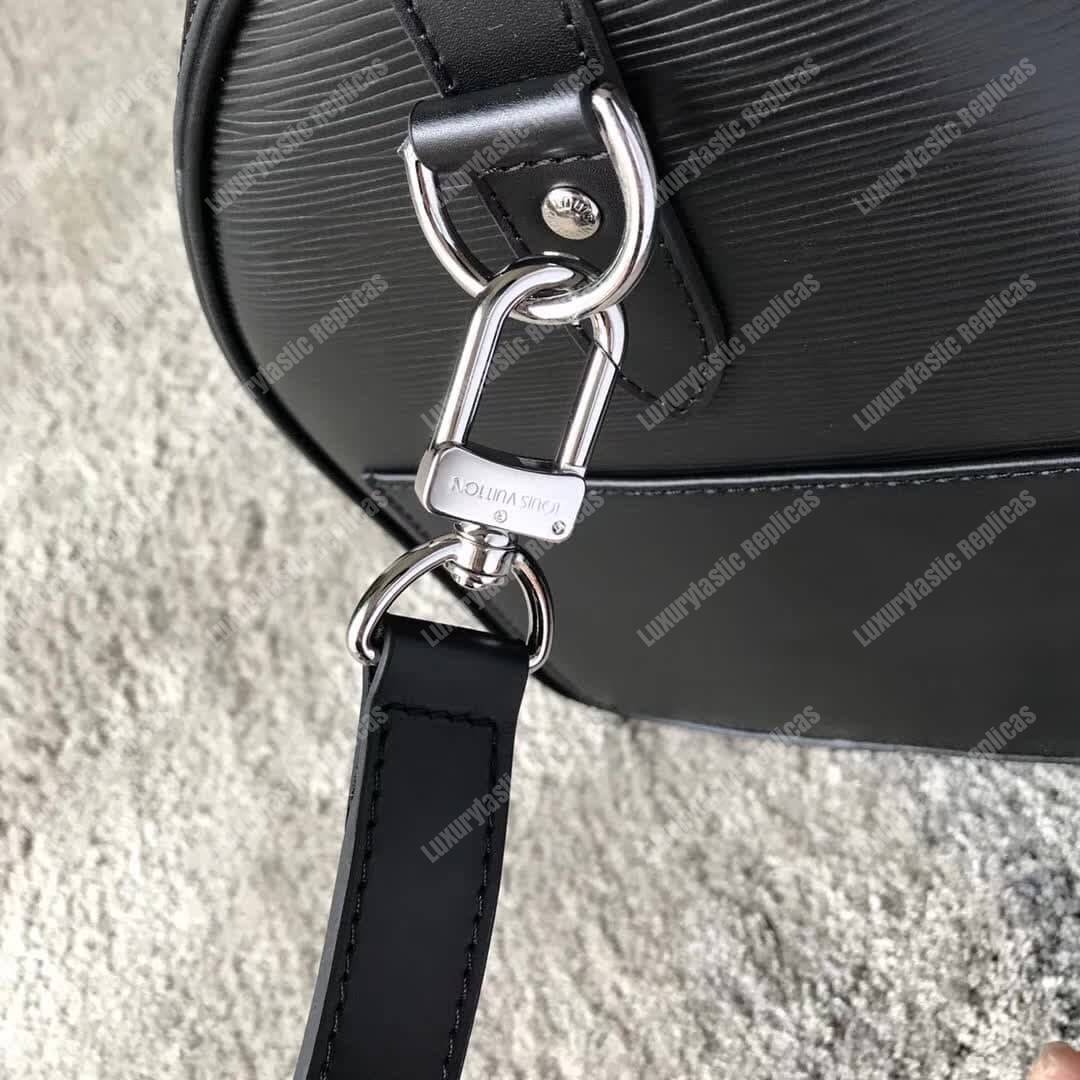 LV Keepall Bandouliere 45 Epi Leather Noir