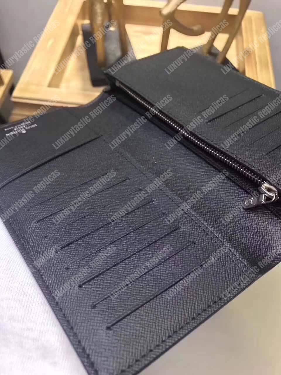LV Damier Graphite Canvas Brazza Wallet 2017