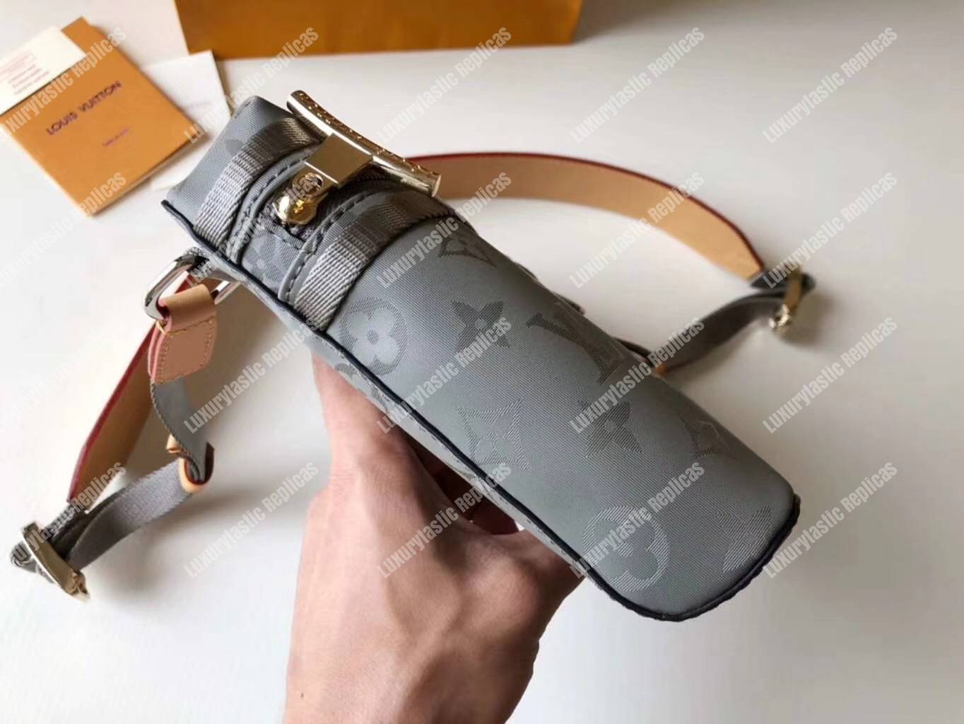 LV Messenger PM Monogram Titanium
