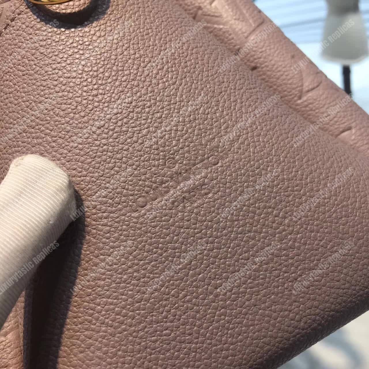 LV Ponthieu PM Monogram Empreinte Leather Vison