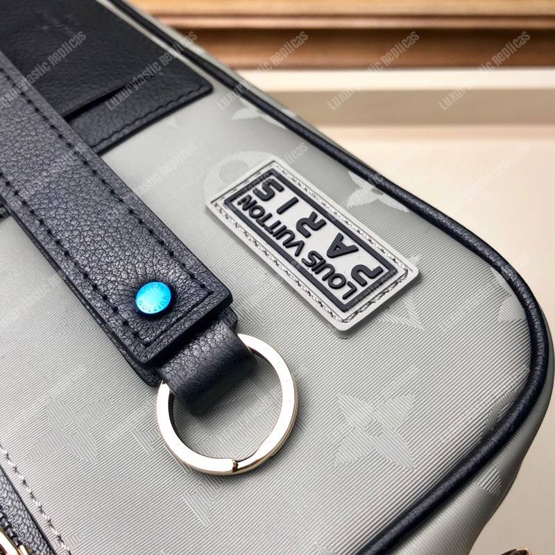 LV Alpha Clutch Monogram Satellite