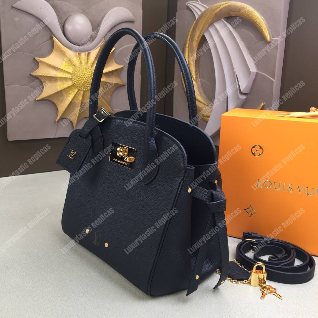 LV Milla PM Veau Nuage Black