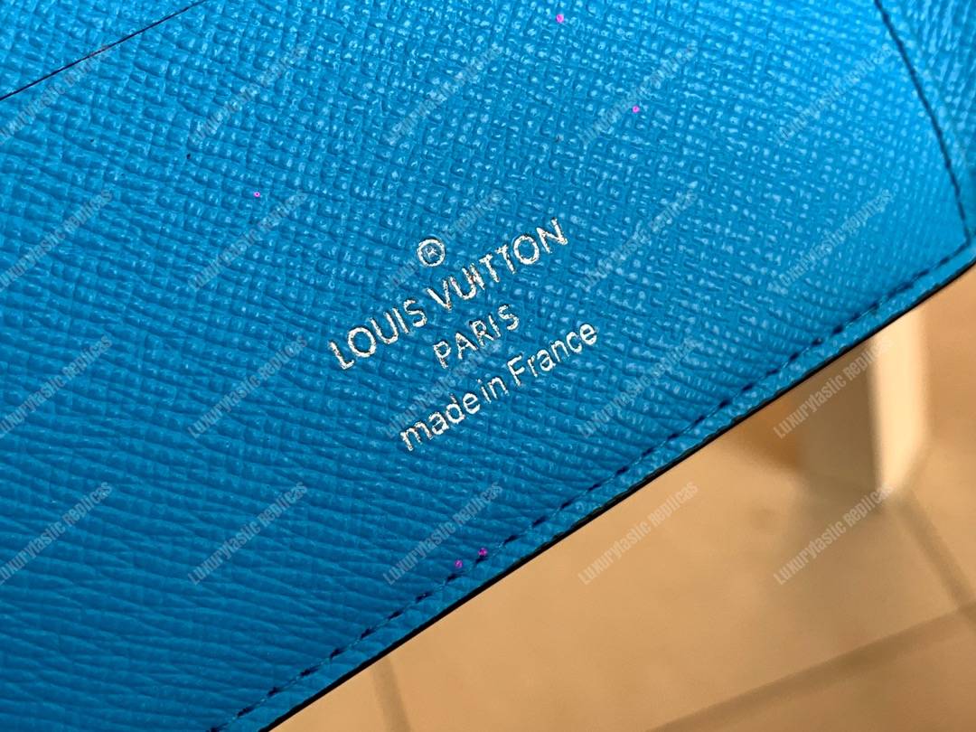 LV Multiple Wallet Blue