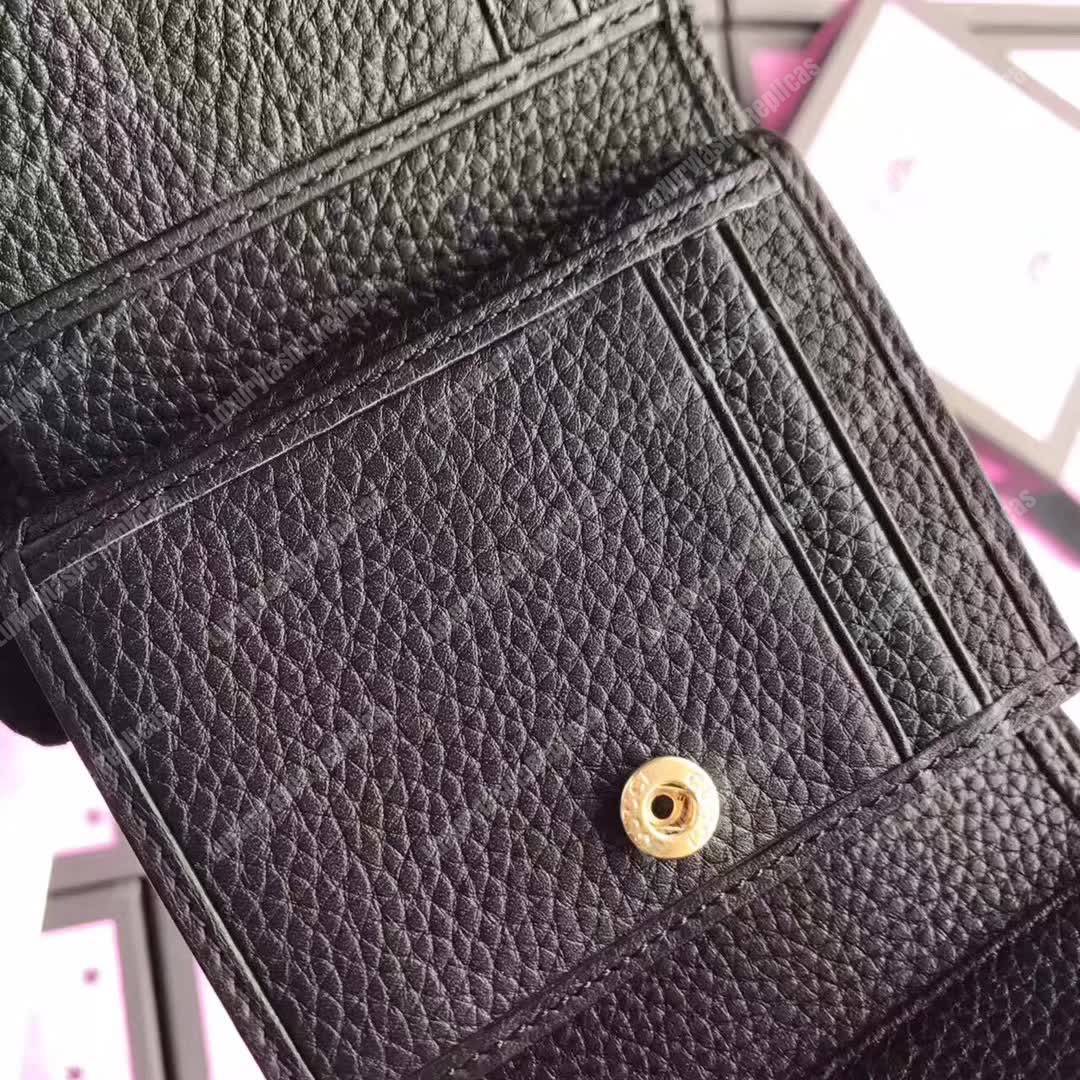 G*u*i padlock wallet black