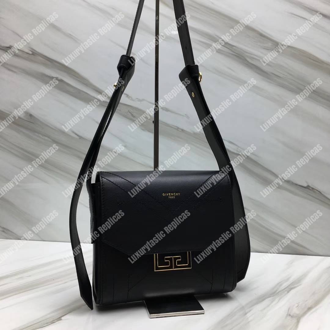 Givenchy Medium Eden Bag In Smooth Leather Black