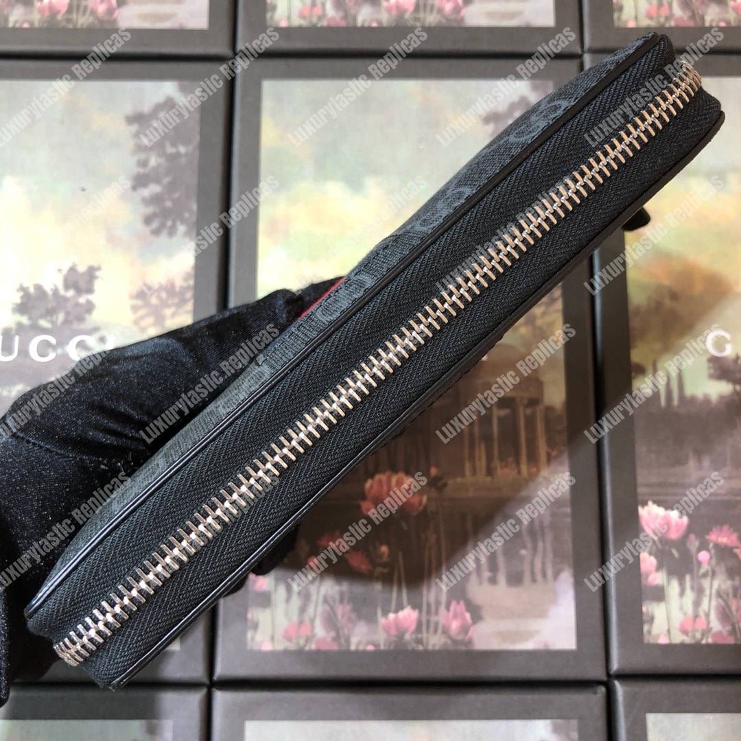 G*u*i gg sup*e web zip around wallet