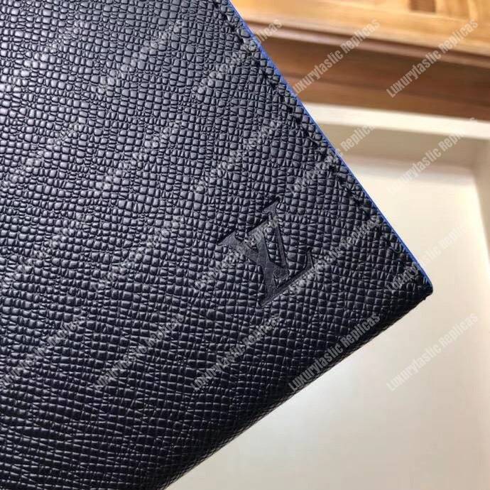 LV Pochette Voyage Taiga Leather