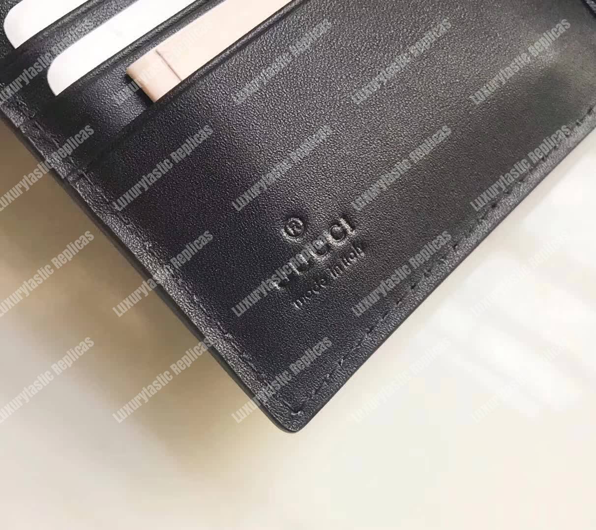 G*u*i dionysus suede wallet black