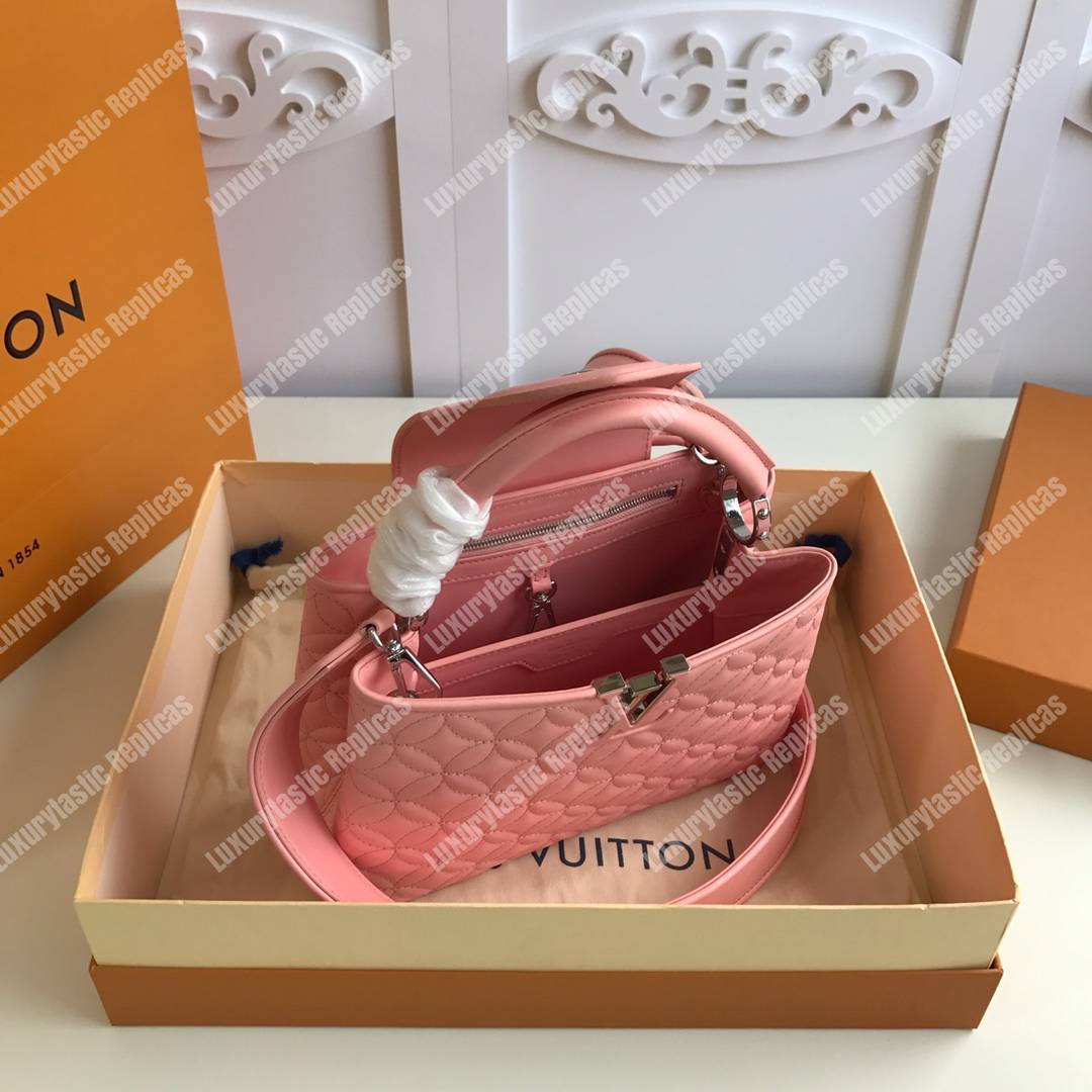 LV Capucines BB Rose Sweet