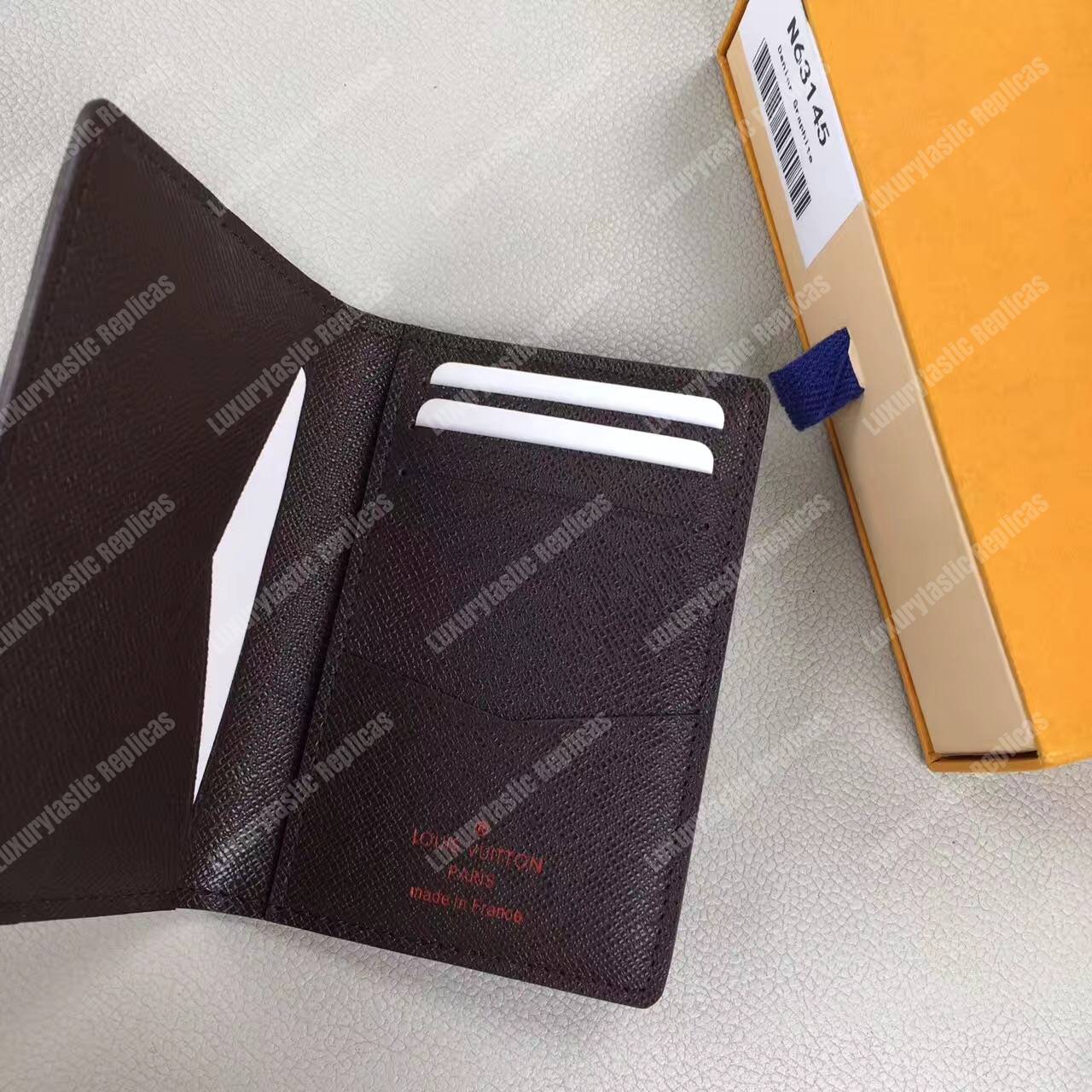 LV Pocket Organizer Damier Ebene