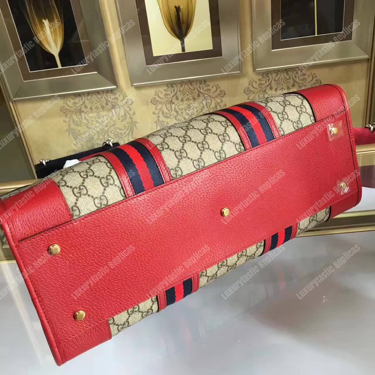G*u*i soft gg sup*e duffle bag red