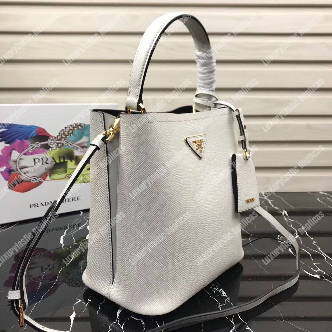 Pra*a panier medium bag white