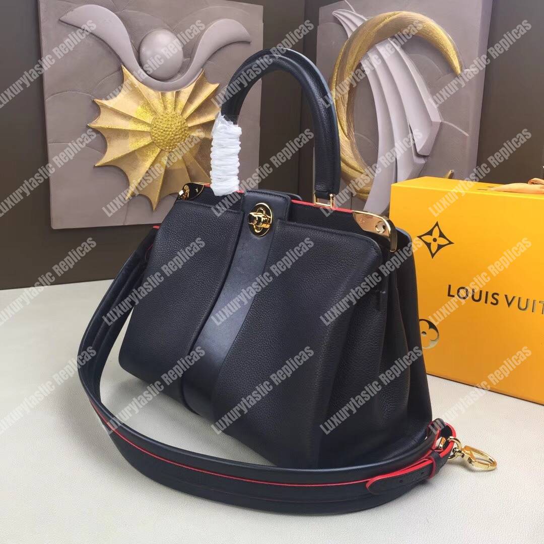 LV Astrid Veau Nuage Leather Noir