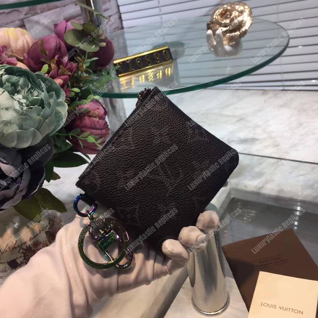 LV Small Purse Monogram Eclipse Canvas