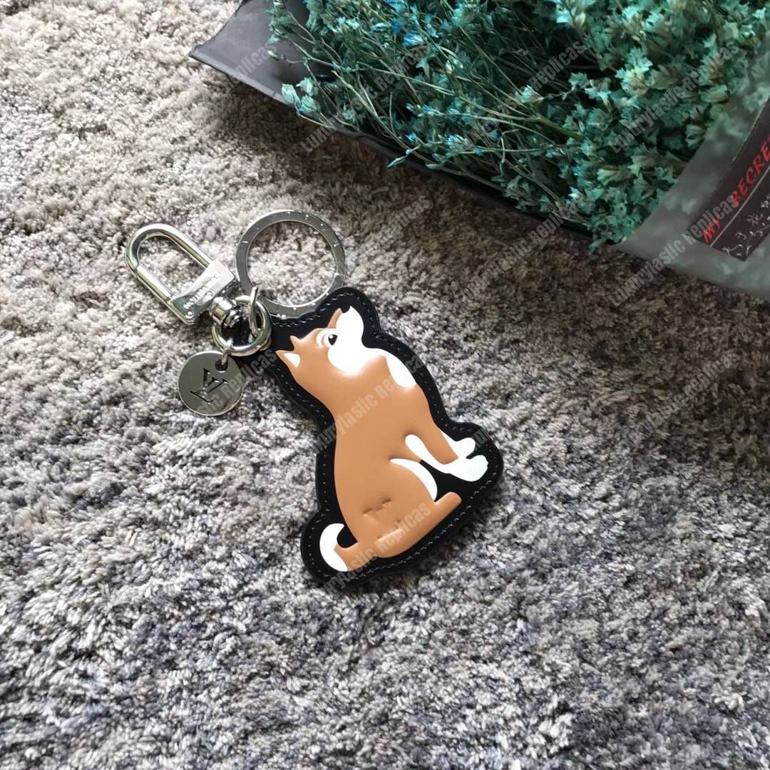 LV Dog Bag Charm And Key Holder