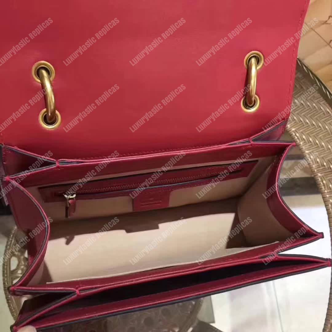 G*u*i queen margaret small top handle bag
