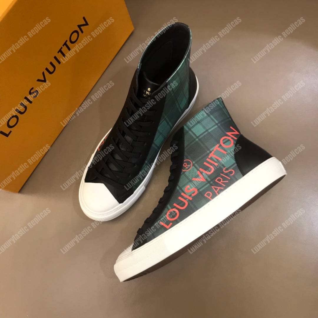 LV Tattoo Sneaker Boot Vert