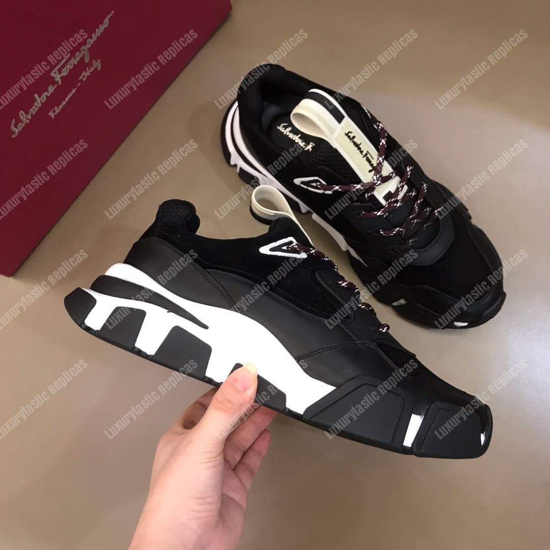 Salvatore Ferragamo Sneaker Black/Dark Gray