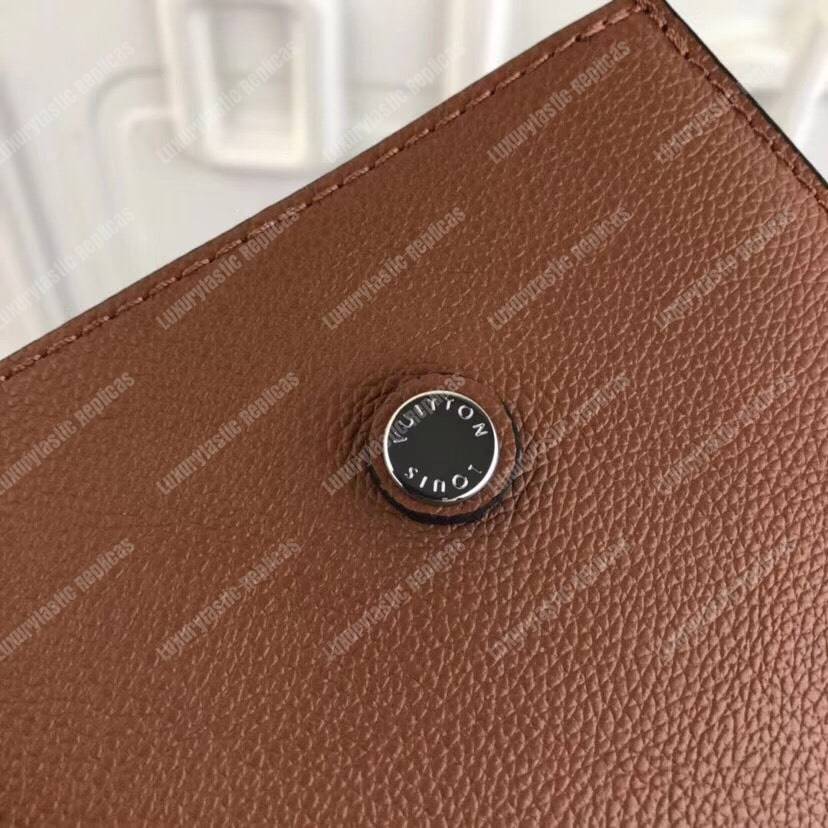 LV Lockme Go Caramel