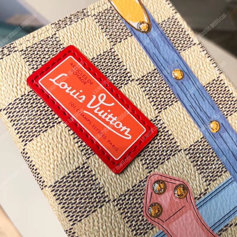 LV Zippy Wallet Damier Azur Spring-Summer 2018