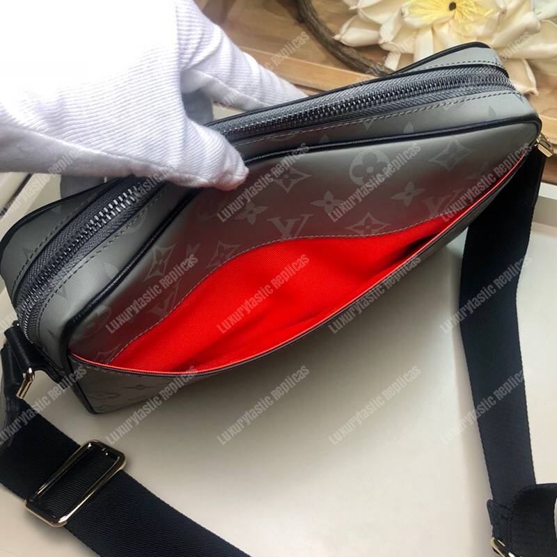 LV Alpha Messenger Monogram Satellite
