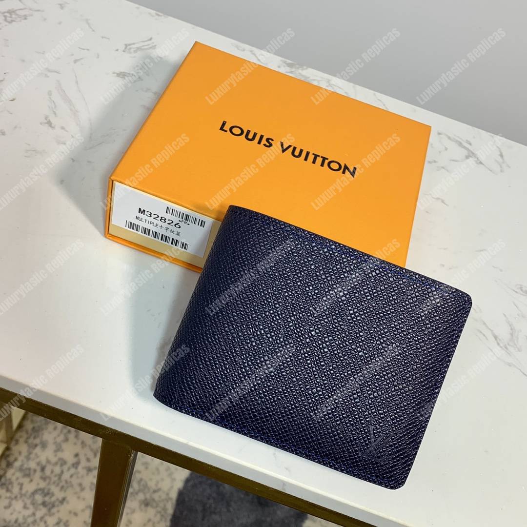LV Multiple Wallet Blue