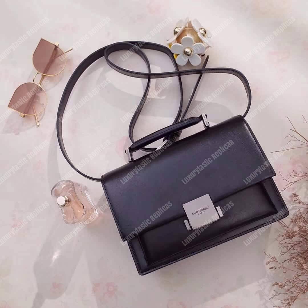 Saint Laurent Medium Bellechasse Black Leather