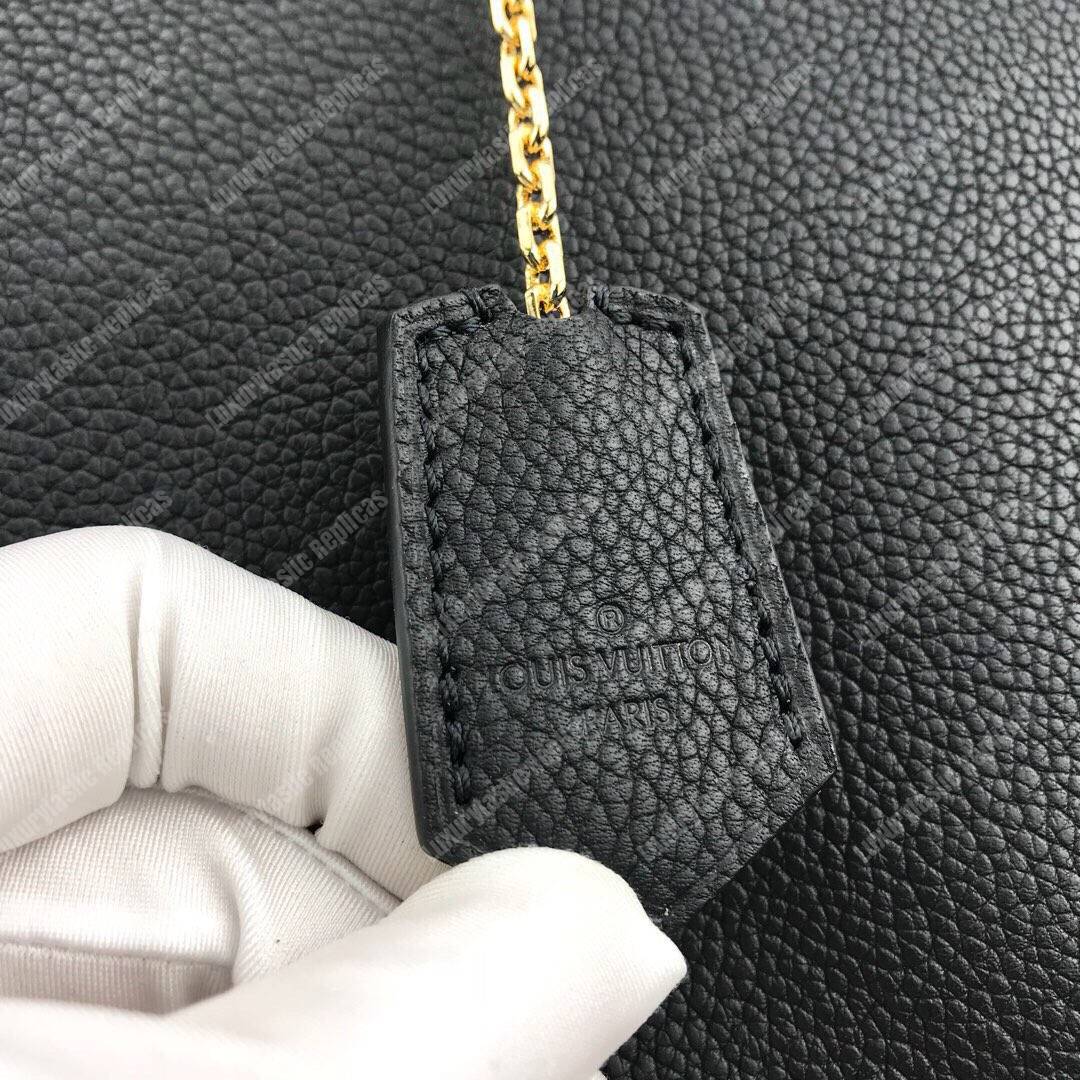 LV Milla MM Autres Cuirs Black