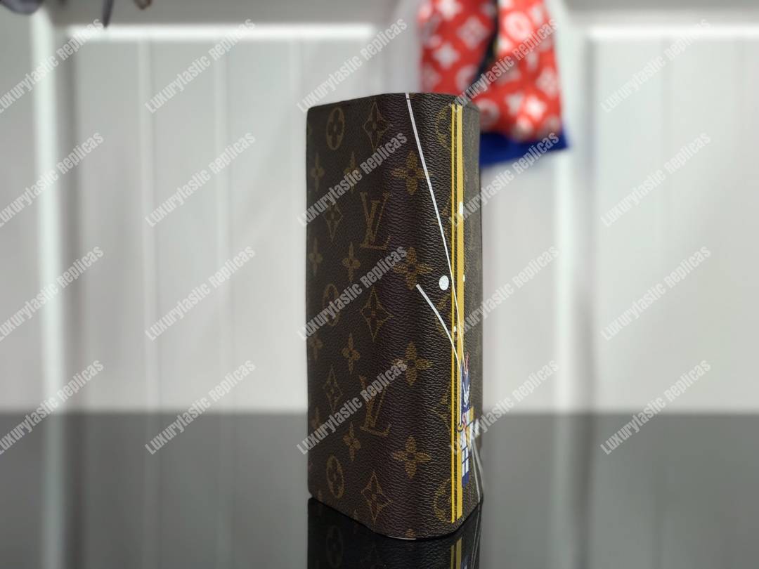 LV Knights Brazza Wallet Monogram Canvas