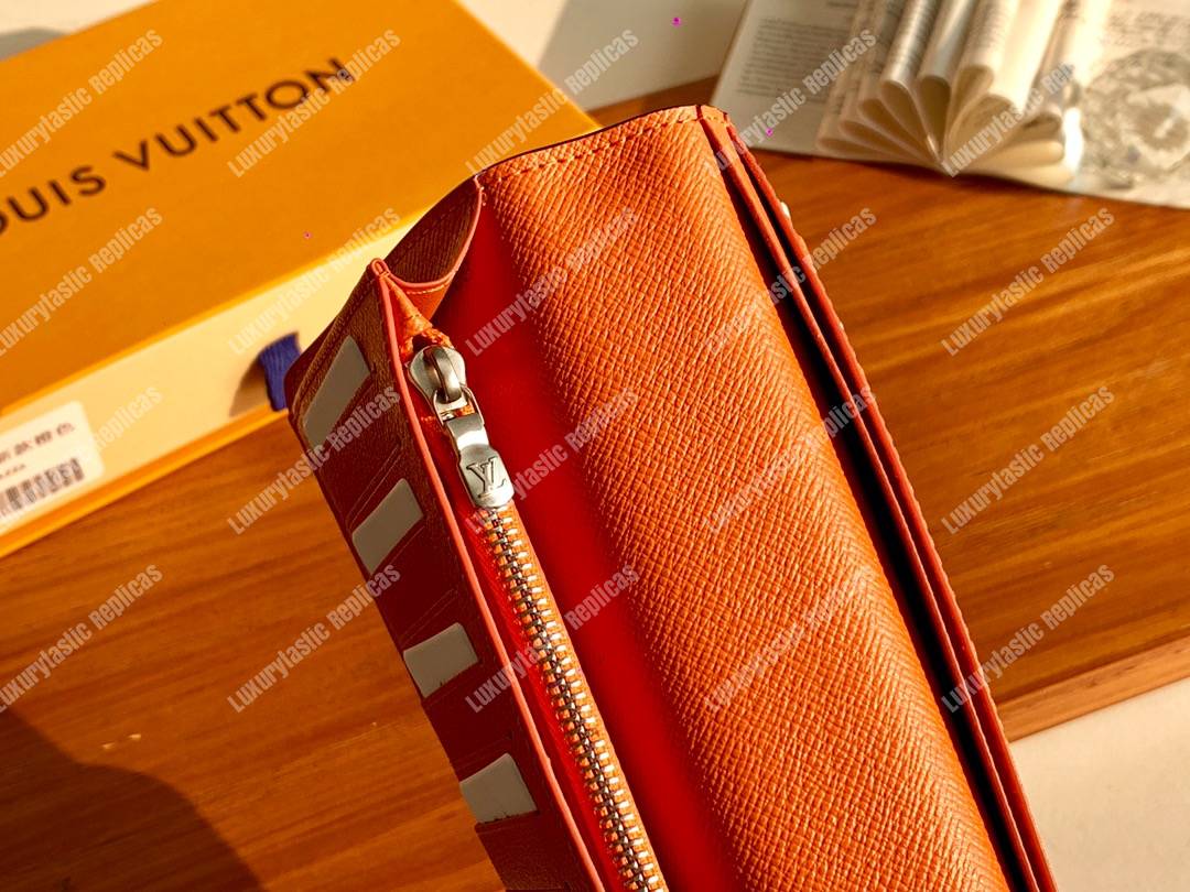 LV Brazza Wallet Orange