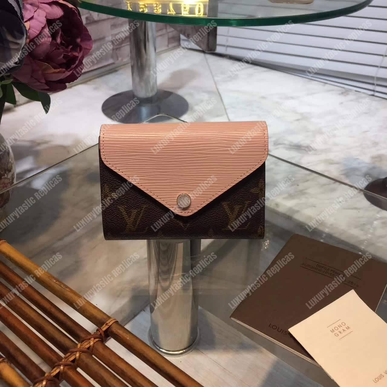 LV Marie Lou Compact Wallet Magnolia