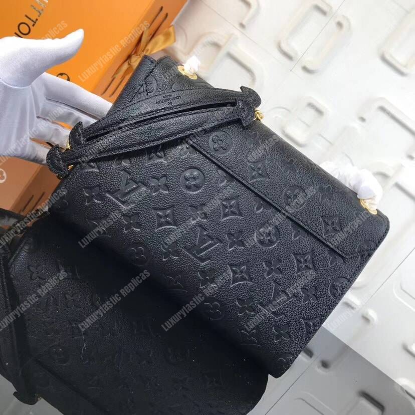 LV Vavin MM Monogram Empreinte Leather Noir