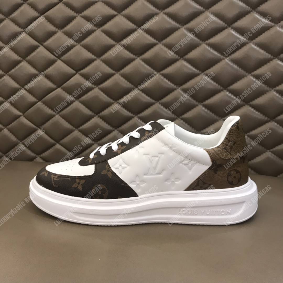 LV Rivoli Sneaker Monogram Brown Lining
