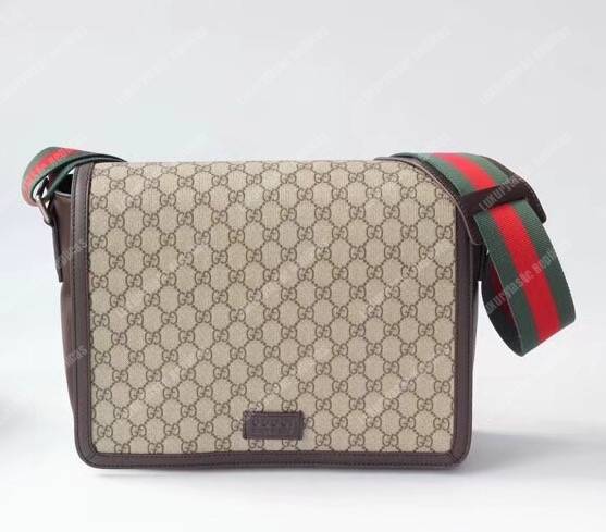 G*u*i gg sup*e flap messenger beige/ebony