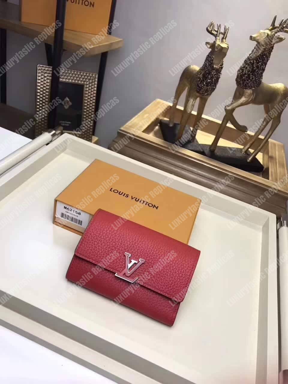 LV Capucines Compact Wallet